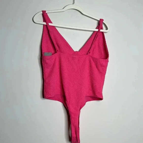 Wild Fable Textures Pink Bodysuit - Picture 8 of 9